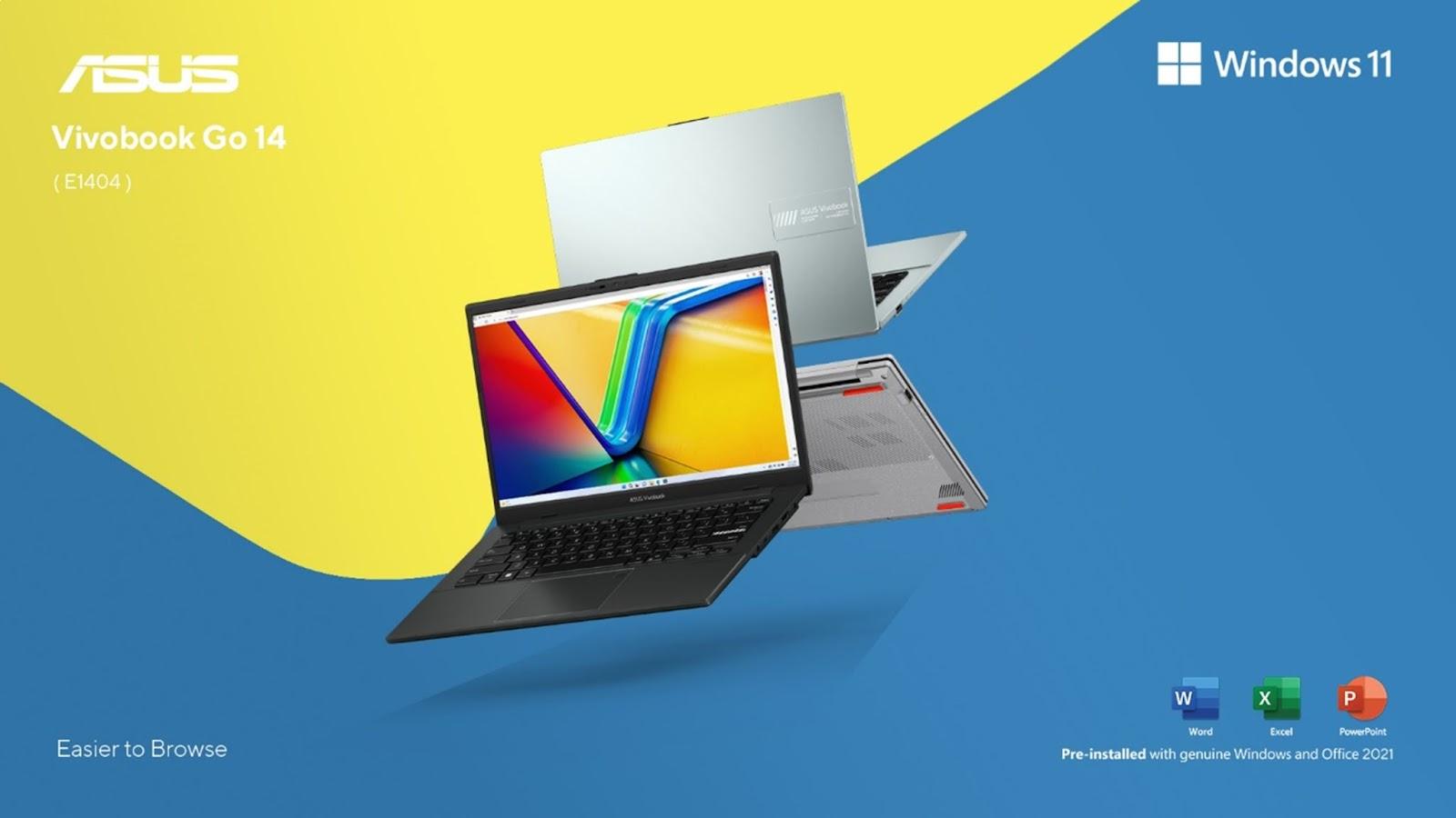 Vivobook Go 14 laptop untuk pelajar
